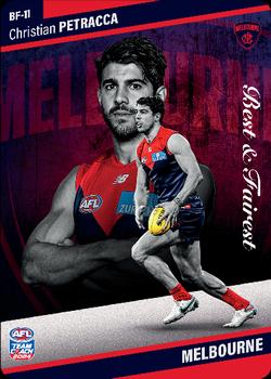 2024 AFL TeamCoach - Best & Fairest Silver #BF-11 Christian Petracca Front